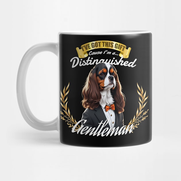 The Distinguished Cavalier King Charles Gentleman by Asarteon